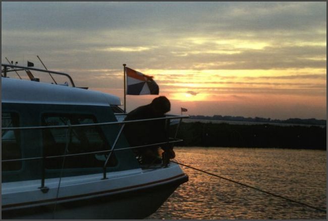 Holland - mit dem Boot durch die Kanäle