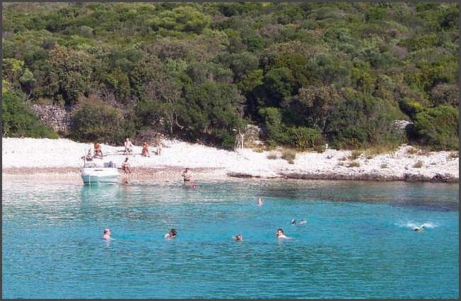 Kroatien 2004 - Badebucht