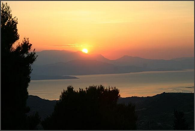 2018 Peloponnes -  Toumba Sonnenaufgang