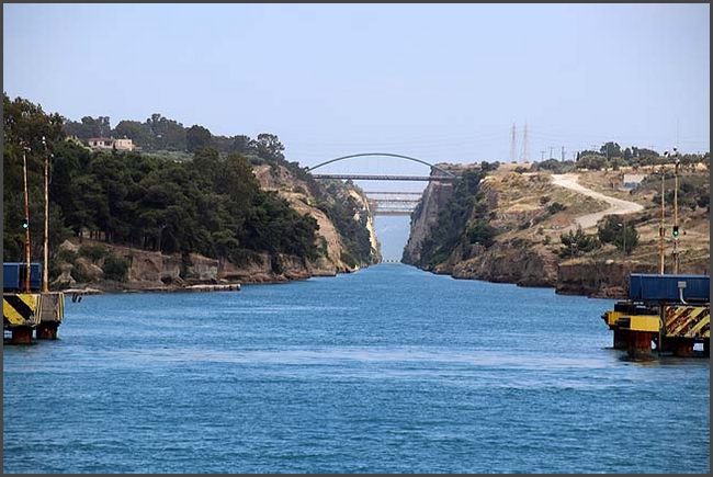 2019 Peloponnes - Kanal von Korinth