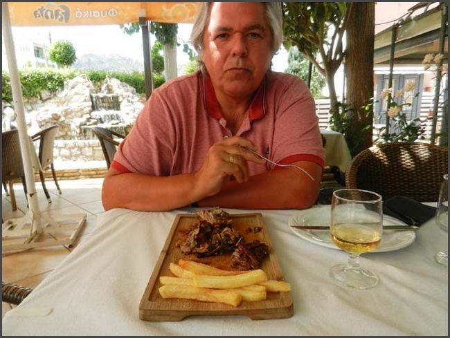 2022 Peloponnes - Peters Lieblingsessen Kokoretsi