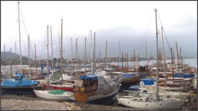 2003 T&uuml;rkei - Hafen in Kemer