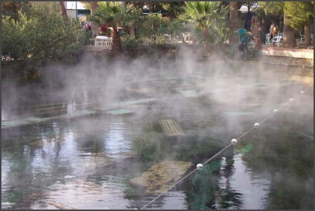 2003 T&uuml;rkei - hei&szlig;e Quelle von Pamukkale