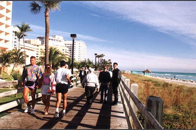 Florida - Promenade in Miami