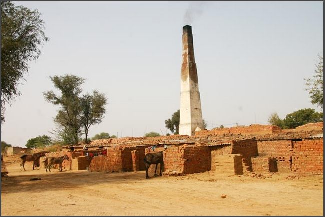Indien - Rajasthan Ziegelei