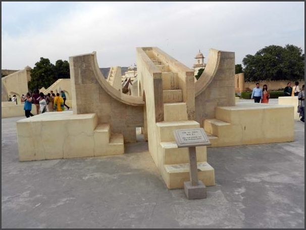 Indien - Rajasthan Jantar Mantar Sternwarte