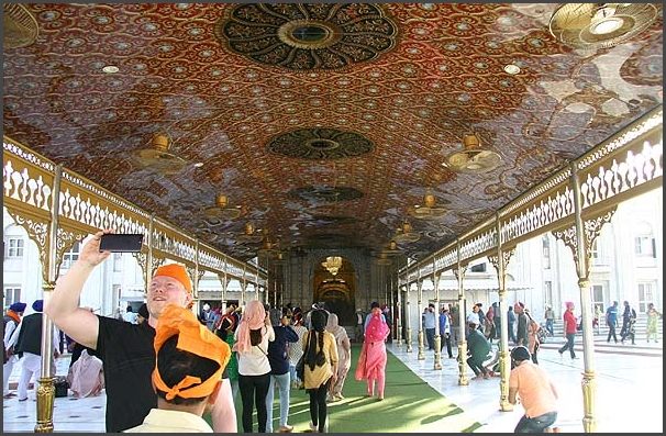 Indien - Rajasthan Delhi Sikhs Tempel