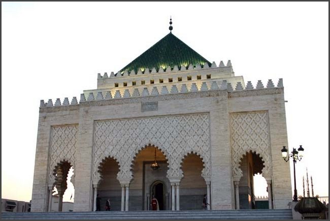 Rabat Mausoleum Mohammed V.