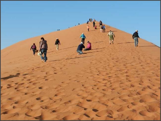 Namibia -  Dünen des Sossusvlei - Namib Wüste