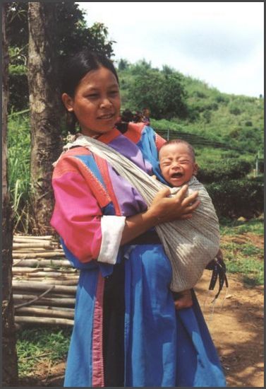 Thailand - im Bergdorf Yaos