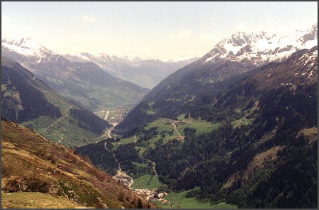 Rückreise über Gotthardpaß