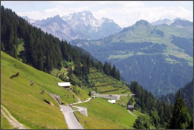Österreich - zurück durchs Walsertal