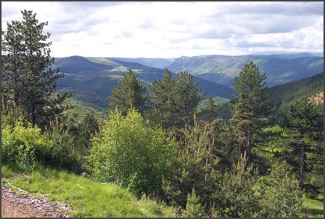 Zentralmassiv in Frankreich