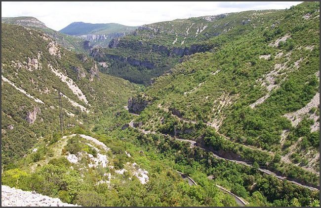 Zentralmassiv in Frankreich