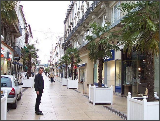Einkaufsstraße in Vichy