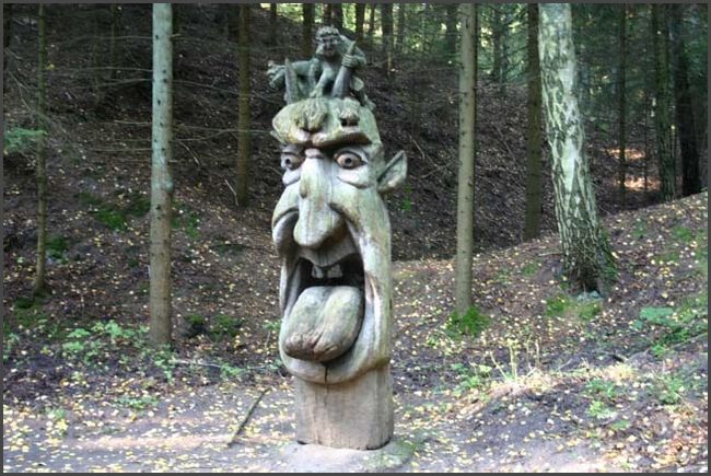 Litauen - Kurische Nehrung Hexenberg